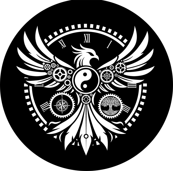 Zen Phoenix badge for AlexandriaVT logo